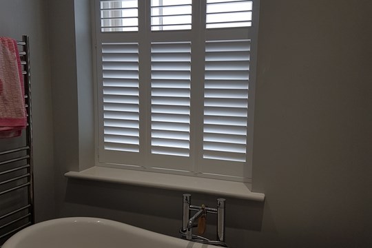 Bathroom Window Shutters | Tunbridge Wells Shutters