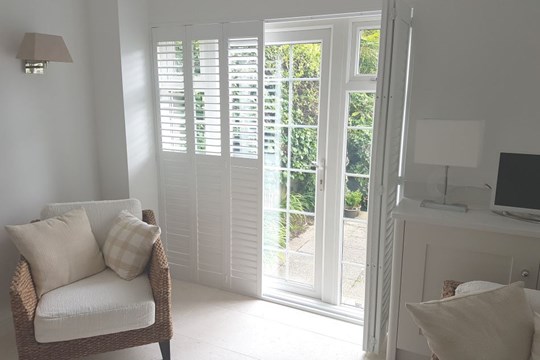 French & Patio Door Shutters | Tunbridge Wells Shutters